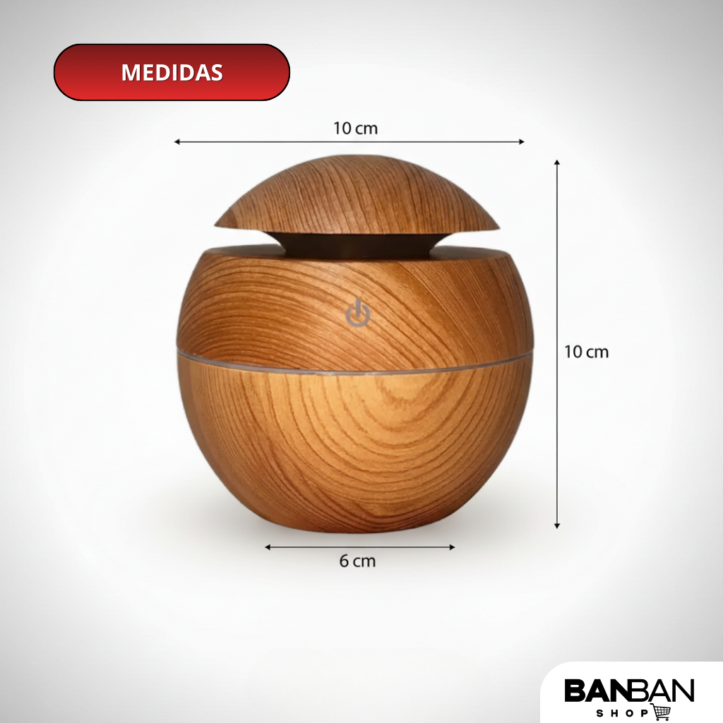 Humidificador aromática