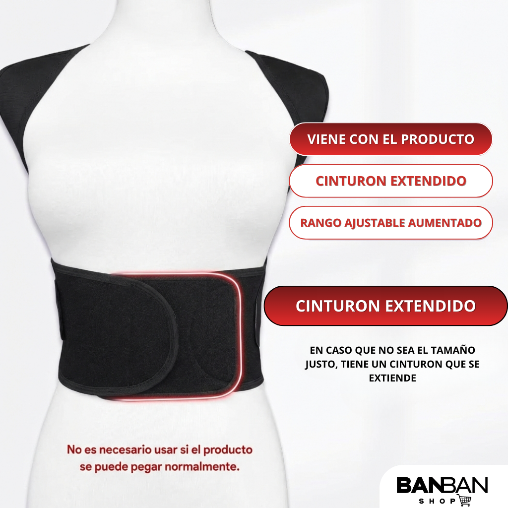 CORRECTOR DE POSTURA - soporte de espalda